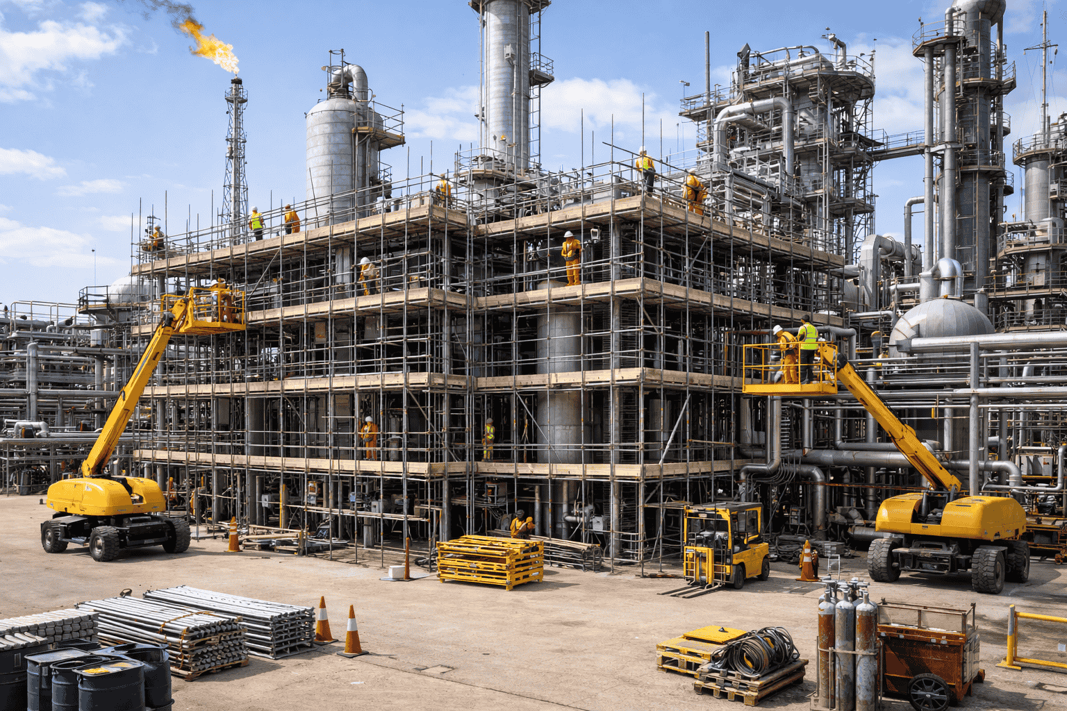 Oil & Gas Scaffolding Services